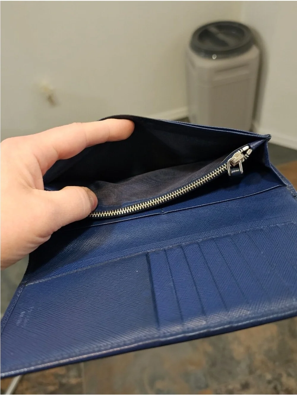 Prada Saffiano Leather Long Wallet - AUTHENTICITY CARD INCLUDED - MSRP $830